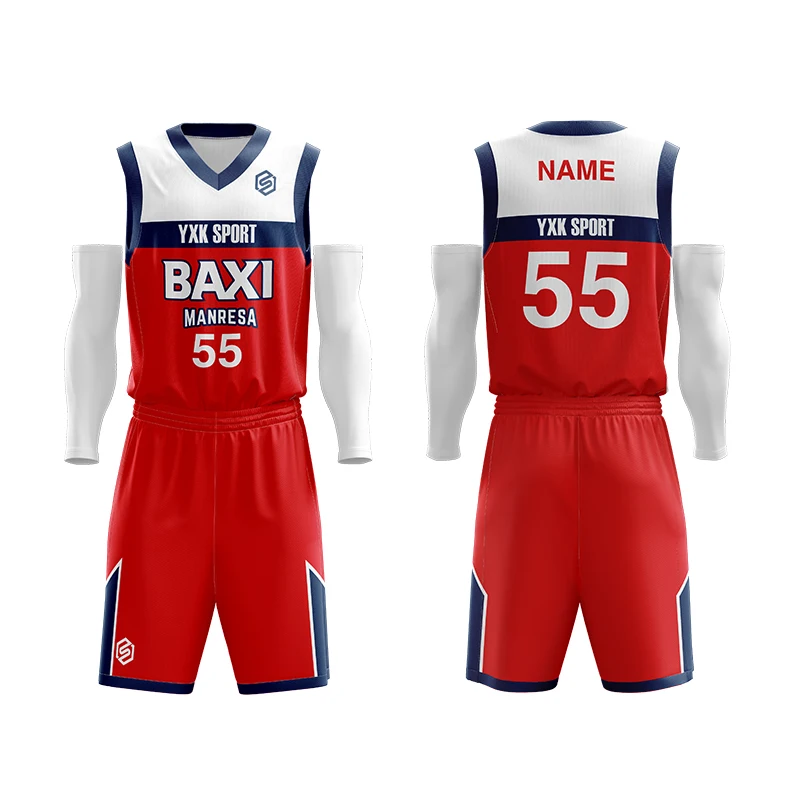 Men Kids Basketball Jerseys Suit Boys College Mens Basketball Uniforms  Sport Kit Shirts Shorts Set Cloth Breathable Custom Print