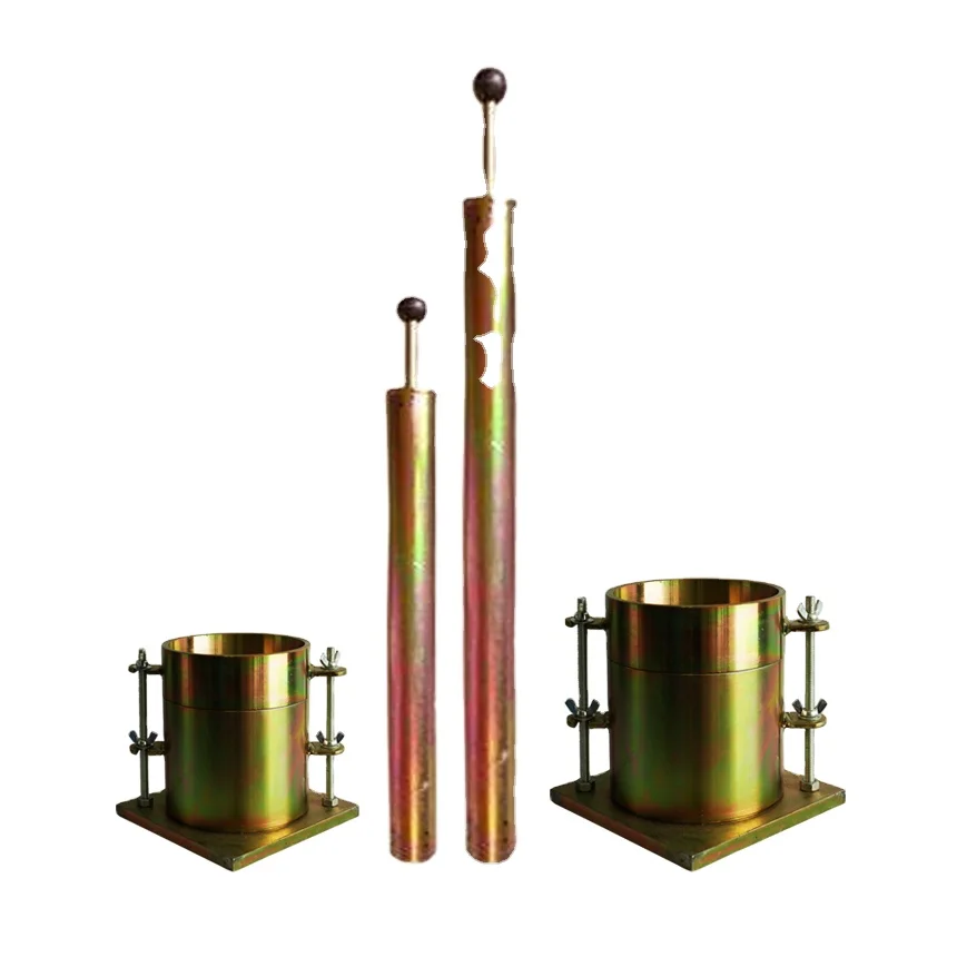 Proctor Molds Factory Price Proctor Soil Compaction test Equipment Set Proctor Moulds Rammers for Field Lab