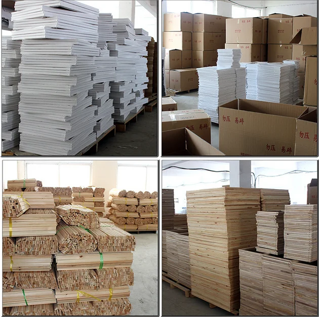 Custom Size 100% Cotton Stretched Canvas Board with Wood Frame for Oil Painting - Matte Finish White 380g Thickness