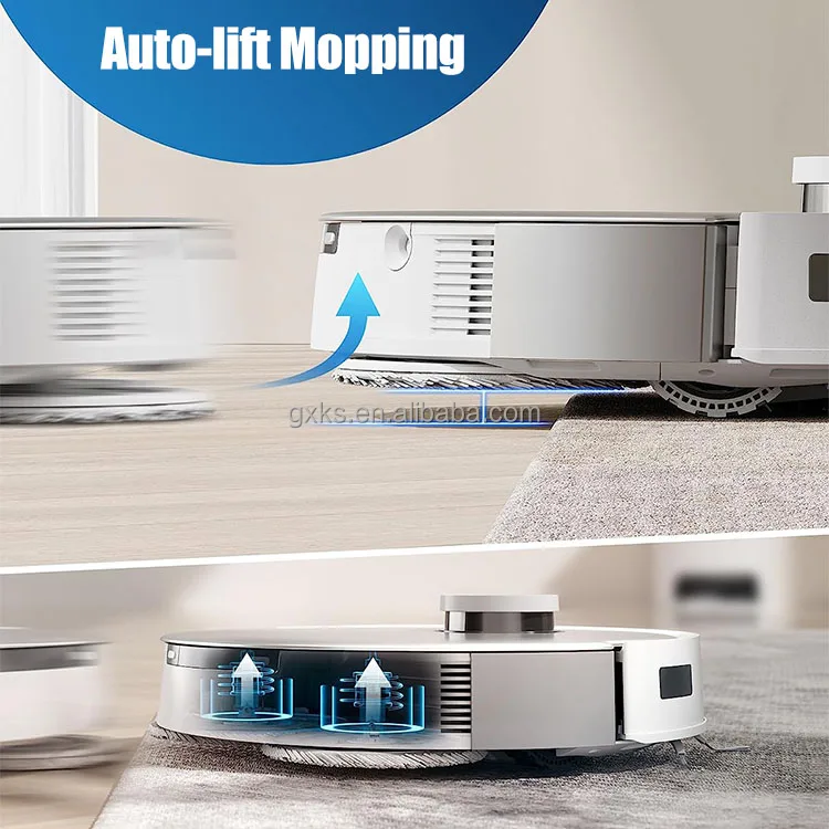 T20 Omni 6000pa Suction Intelligent Electric Wireless Sweeping Mopping