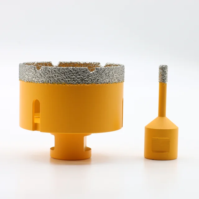 Premium Diamond Core Bit 6mm-130mm Vacuum Brazed Drill Bits 10mm Masonry Drill for Porcelain Tiles and Tiling Tools