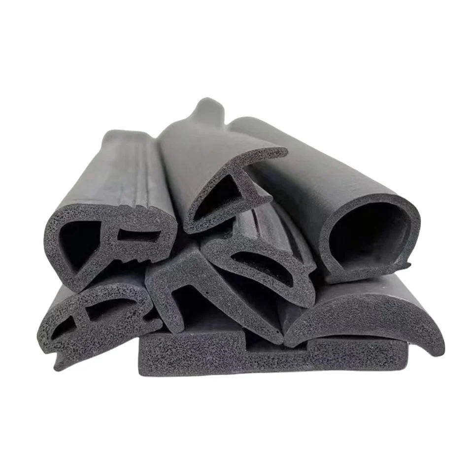 Square Sponge Foam Extrude Rubber Epdm Foam Sealing Strips