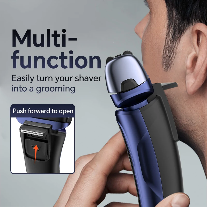 Cross-Border Exclusive Electric Shaver with USB Charging Full Body Washing Three Reciprocating Blades for Household Hotel Use supplier