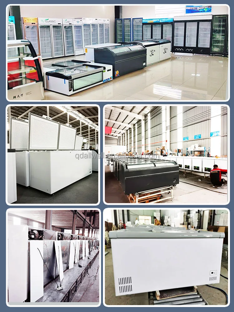 1300l Top Sliding Glass Doors Chest Freezer Flat Commercial Island Freezer Buy Top Sliding 