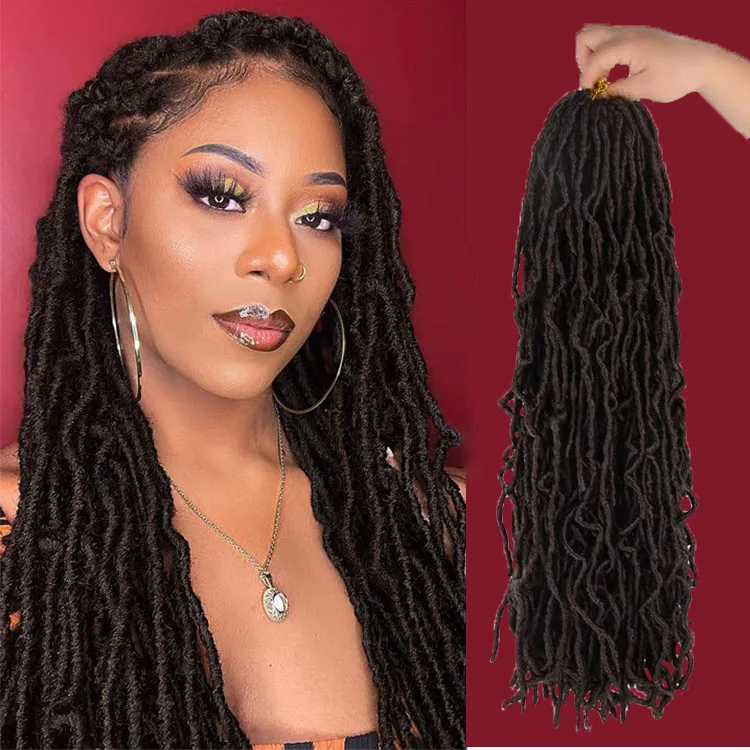 Wholesale Synthetic Braiding Hair Extensions Dreadlocks