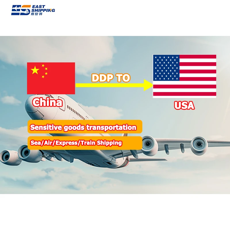 East Shipping Agent to USA Canada Chinese Freight Forwarder DDP Door To Door Shipping Oversized Cargo China To USA Canada
