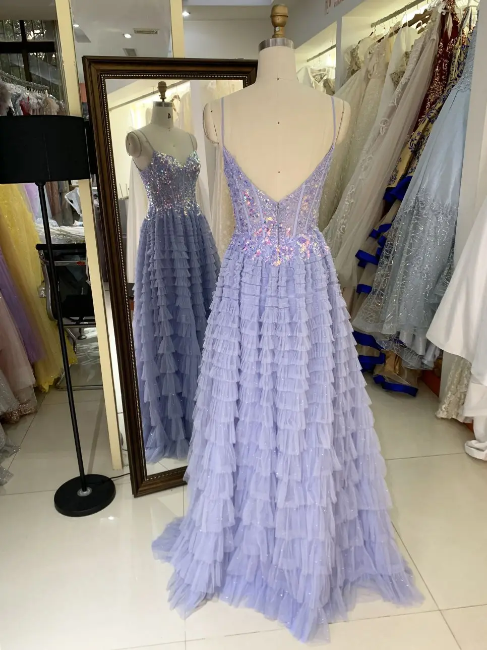 prom dresses aquamarine Royal Blue Sleeveless Mermaid Prom Dress Beadings With Zipper Back  TANYA  BRIDAL