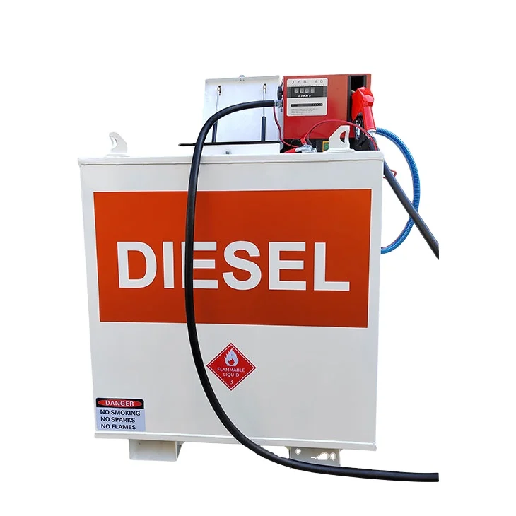 Factory Sale Oil Storage Fuel Gasoline Tank  With Pump