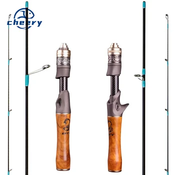 Magic Shadow Second Generation Carbon Horse Mouth Rod Super Soft 3-Section Soft Tune Action Drop Wheel Set White Fishing Rod – Soft Lure – view 2