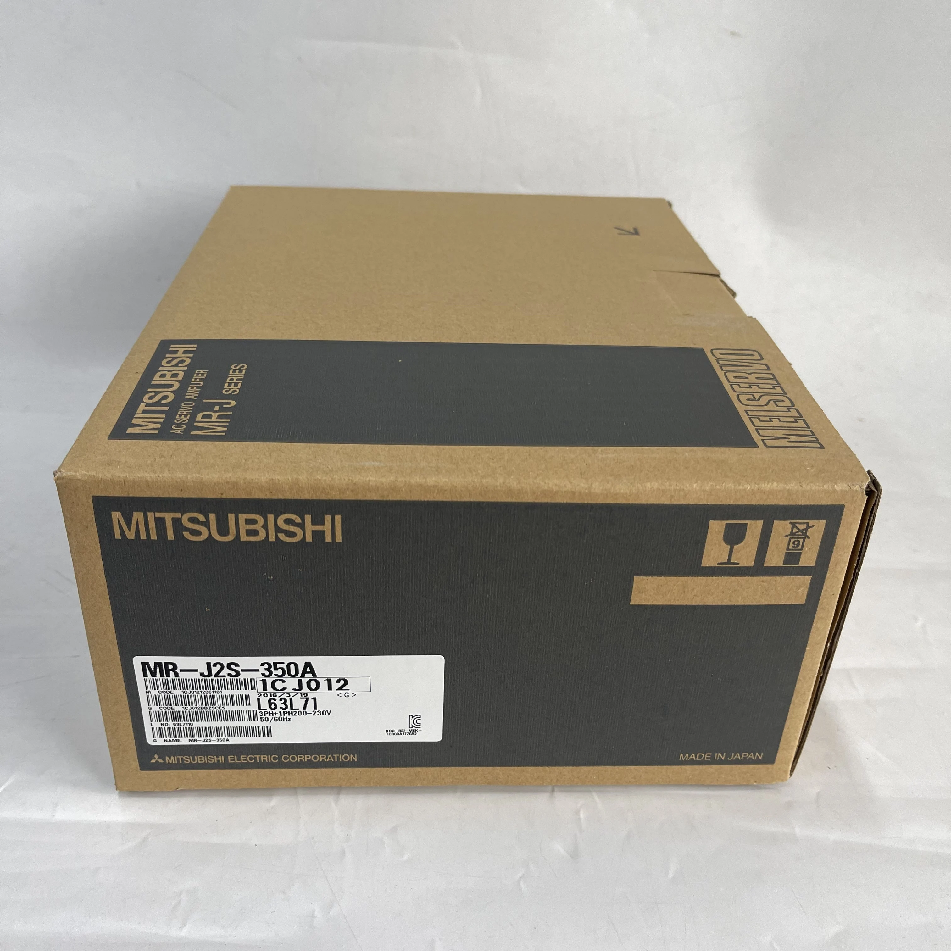 MITSUBISHI AC Servo Driver MR-J2S-350A