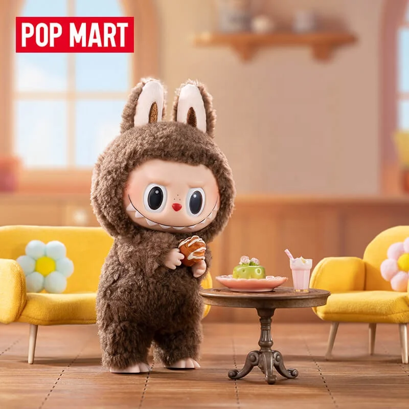 POP MART Labubu Toys Mystery Box: 6 Plushy Figures & 1