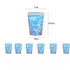 vaso de papel azul * 10 unidades