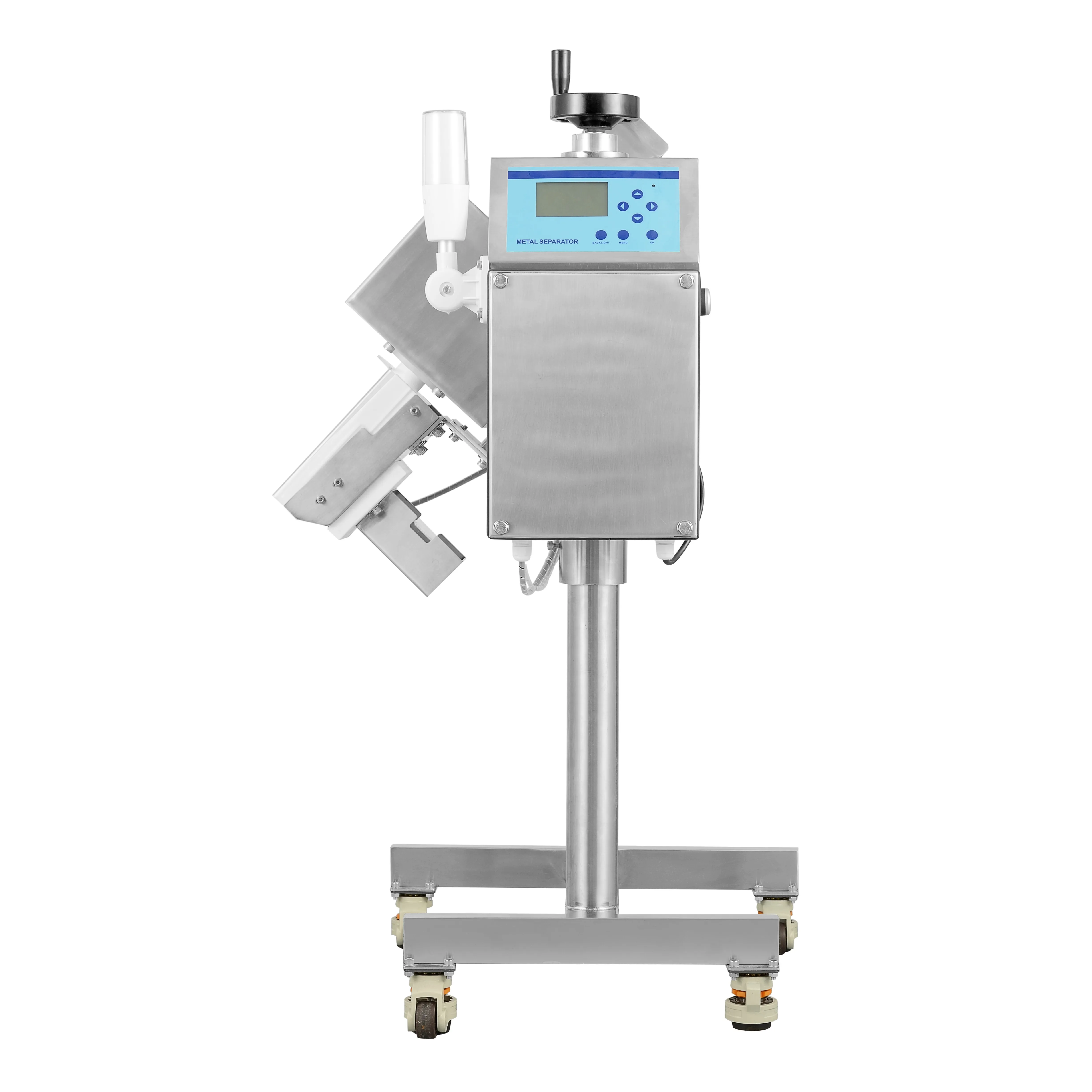 Gravity Free Fall Metal Separator Detection of Metal Foreign Particles Metal Detector Separator