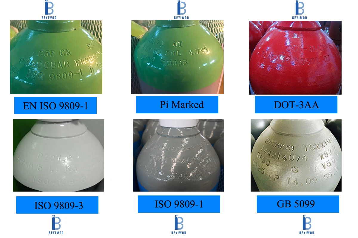 product dot 3aa 488l seamless industrial steel gas cylinder argon 2400psi 300cf 232mm high pressure-6