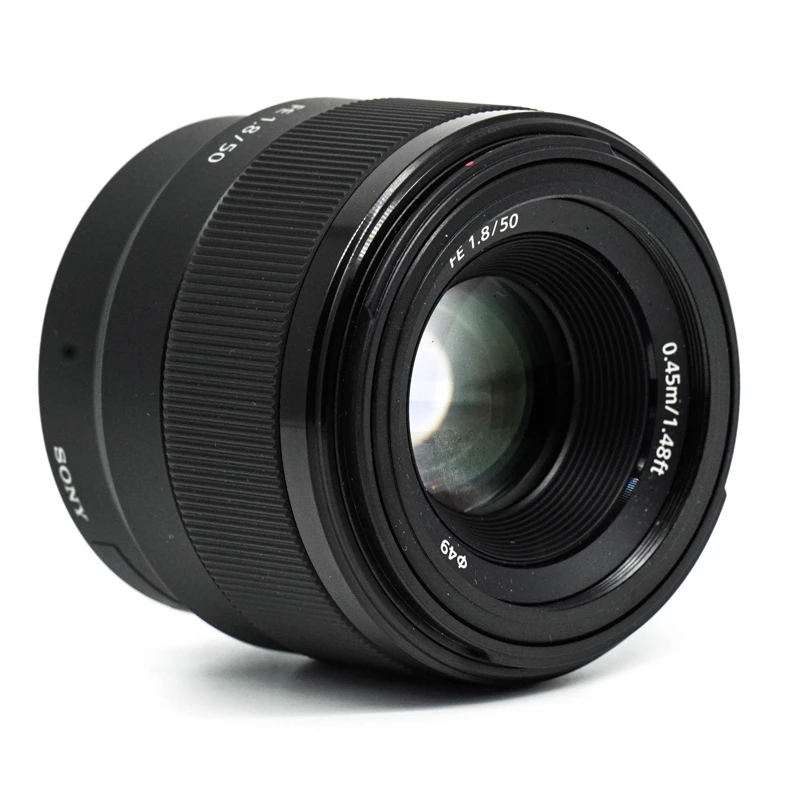 Used Lens Fe 50mm F1.8 Fullframe Micro Single 50mm Fixed Focus Lens