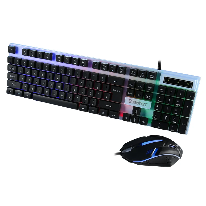 OEM/ODM Stable DPI Gaming Mouse and Tactile Backlit Keyboard Set Enhance Your Workflow w aperçu 2