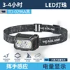 TD-0296A Black Mini Headlamp [Built-in 900mAh Battery]