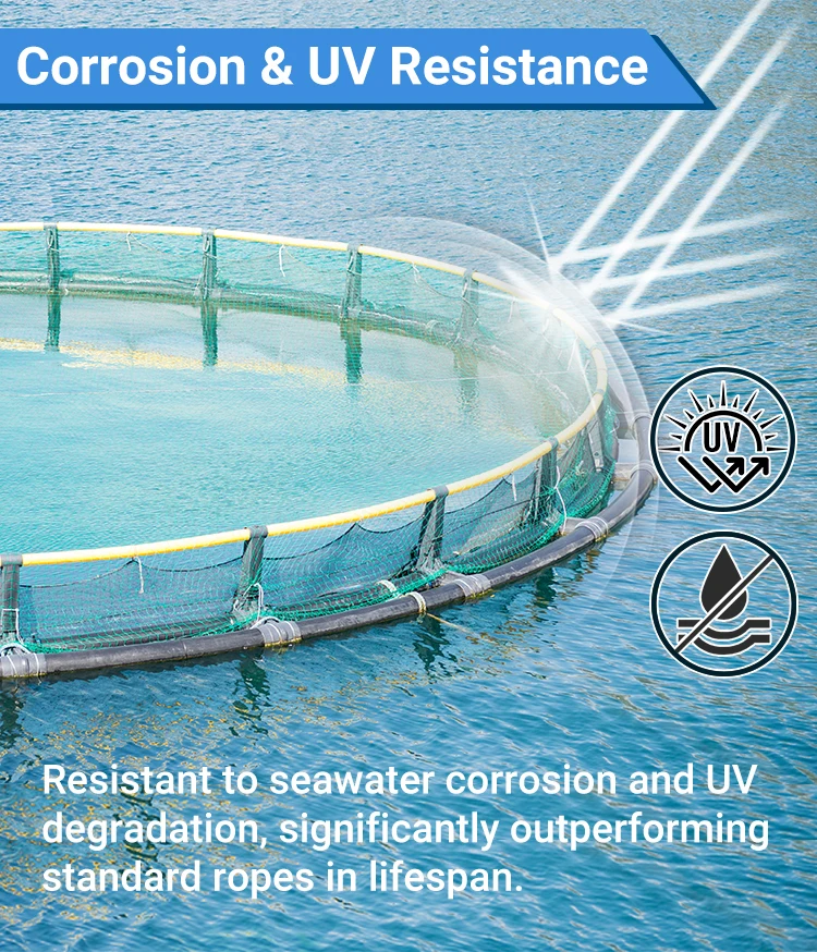 Floating High Strength 220m PP Rope for Marine Fishing with Super Tec PP