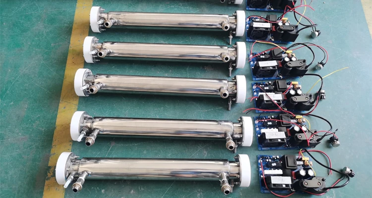 20g to 500g Water Cooling Quartz Glass Tube Ozone Generators