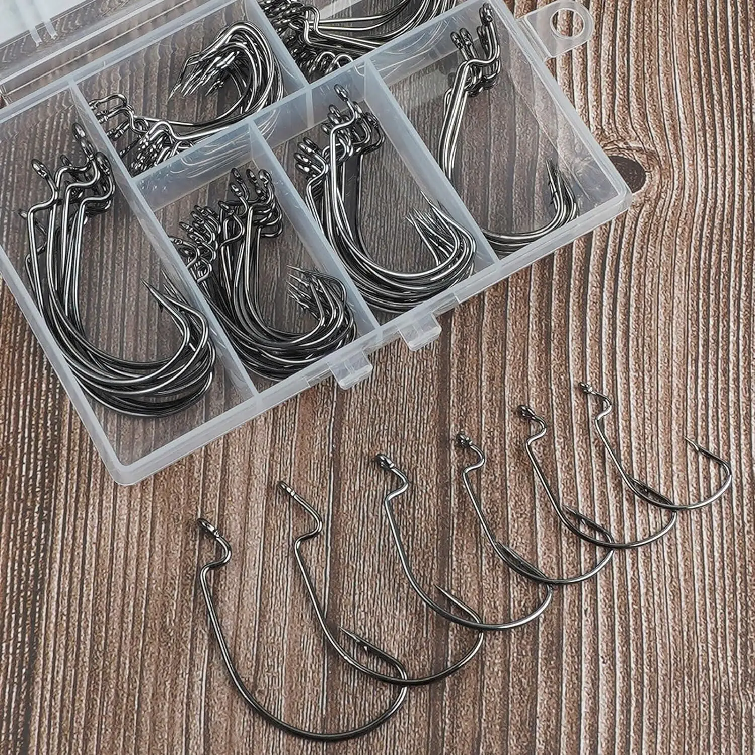 bass saltwater fishing hooks J Hooks,35pcs O'Shaughnessy Forged Extra Strong Stainless Steel 34007 Trolling Long Shank Fishing for Sea Striper Bluefish Catfish Snapper Saltwater Freshwater Fishing : Sports & Outdoors High quality circle hooks without bending easily and avoid escaping.Great performance in increasing catching rate with high strength Unique Design Fishing J Hooks Saltwater, 45pcs