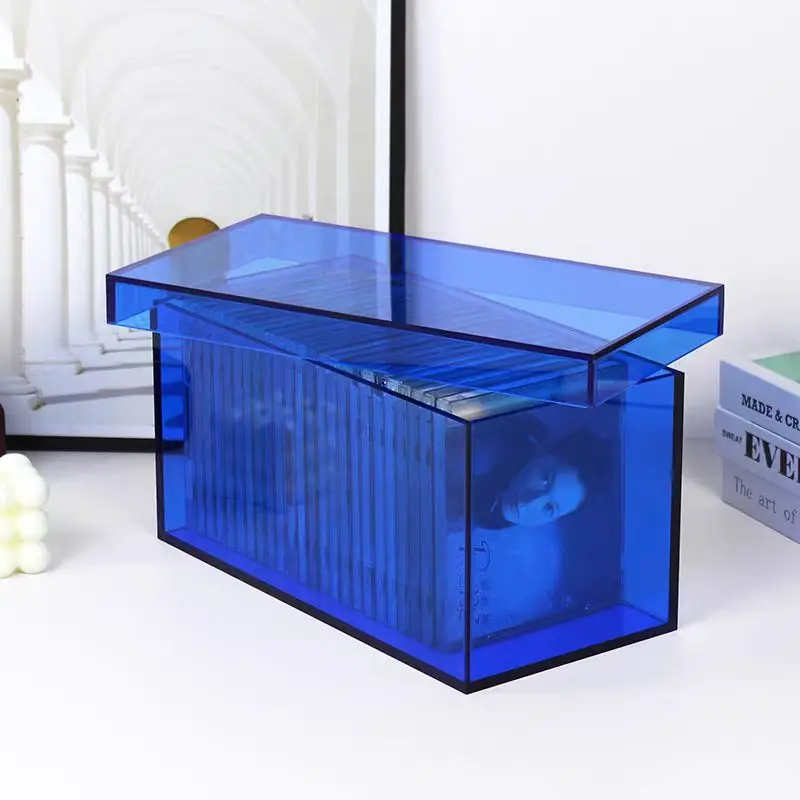 RAY YI оптовая продажа прозрачный акриловый ящик для хранения CD