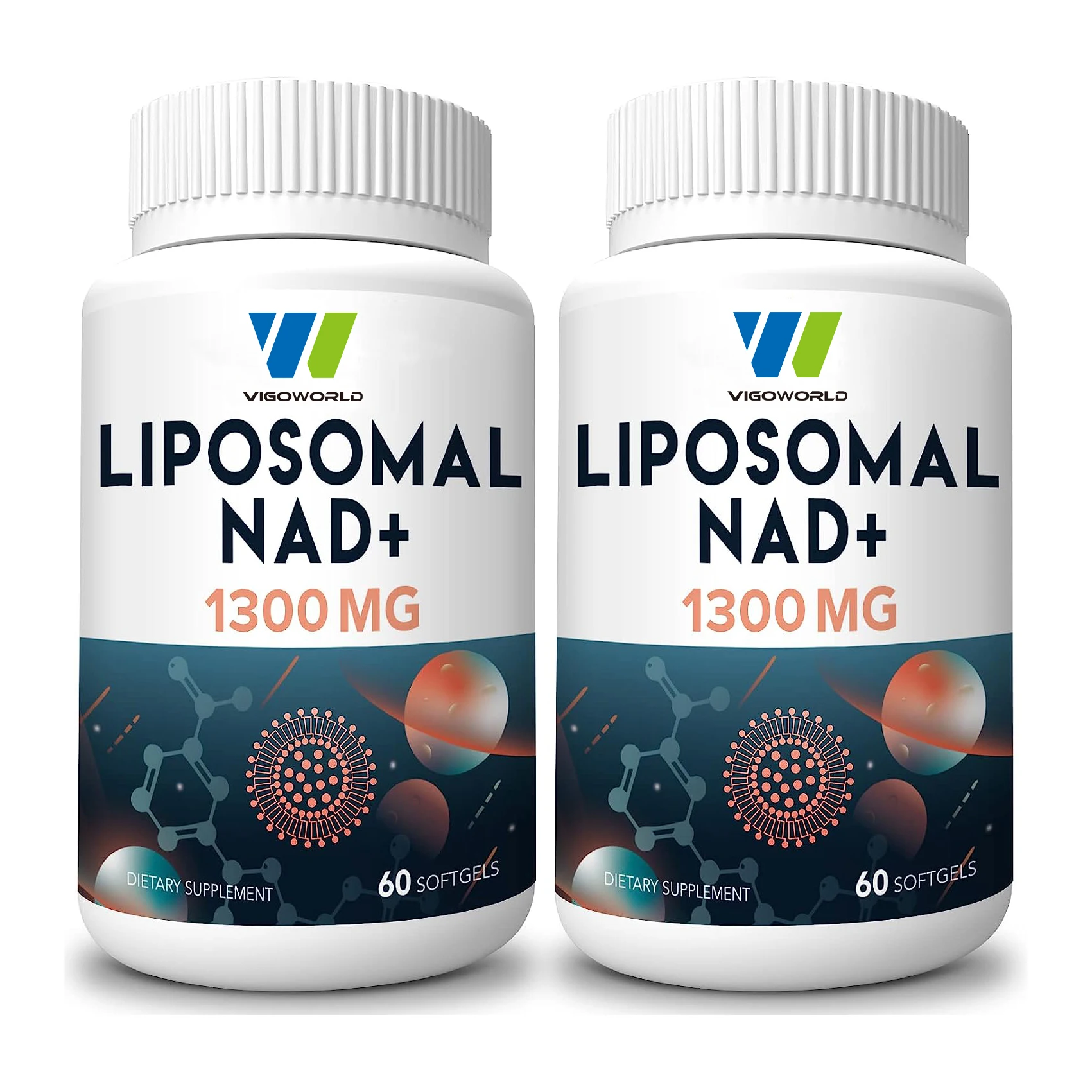 Liposomal Nad+ Supplement 98% Pure Capsules Alternative To Nicotinamide ...