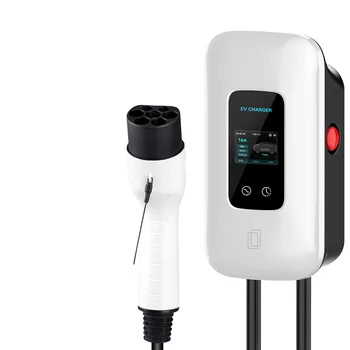 Type 1 AC EV Charger Wall-mounted Electric Car Charging Station 7Kw 11Kw 22Kw Fast Charging Pile New Used 16A Rated Current DC
