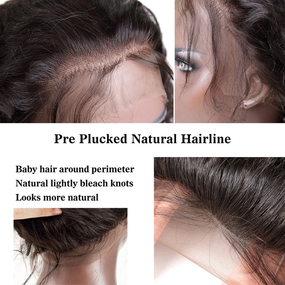 Ombre Chocolate Brown Kinky Curly Lace Front Human Hair Wigs Fechamento Transparente HD 360 Frontal Wig_voghion.com