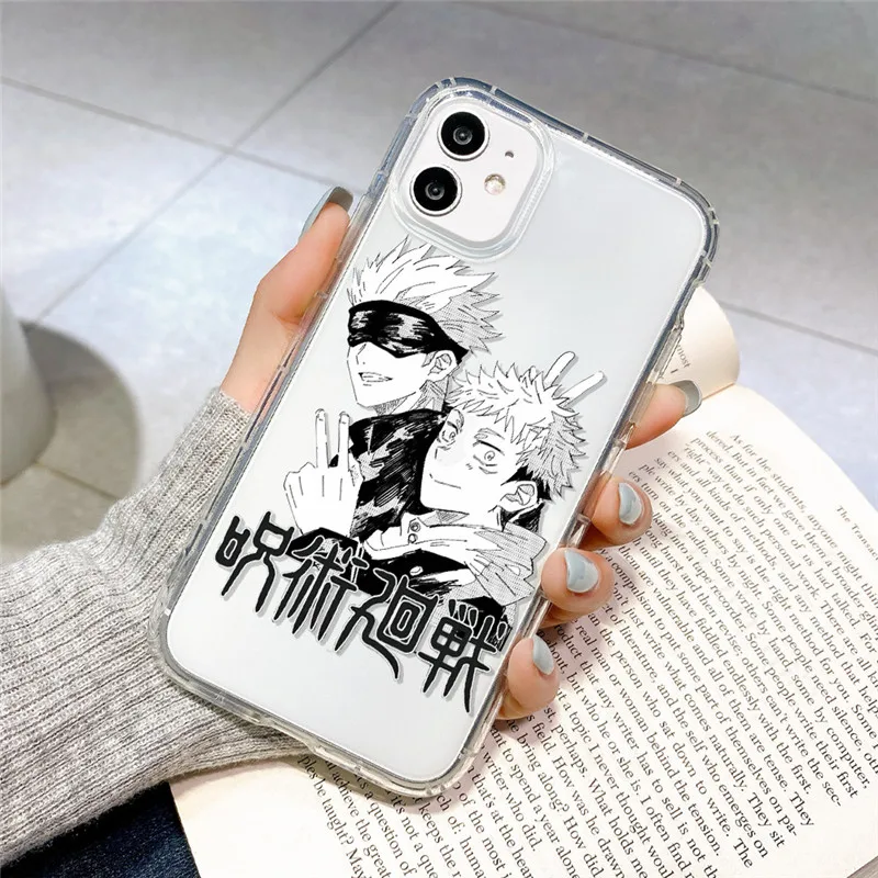 Capa para iPhone 8 7, desenho animado anime japonês Naruto Dor