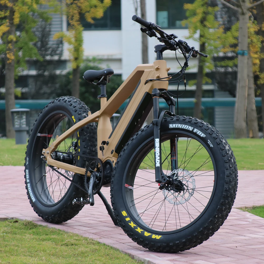 1000w Fat Tire Ebike Mid Drive Fat Bike Bafang Max Mid Drive 2024