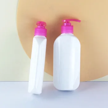 Eco Friendly PET Baby Shower Gel Empty Lotion Pump Toothpaste Shampoo Wigs Unique Skincare Packaging 200ml Toner