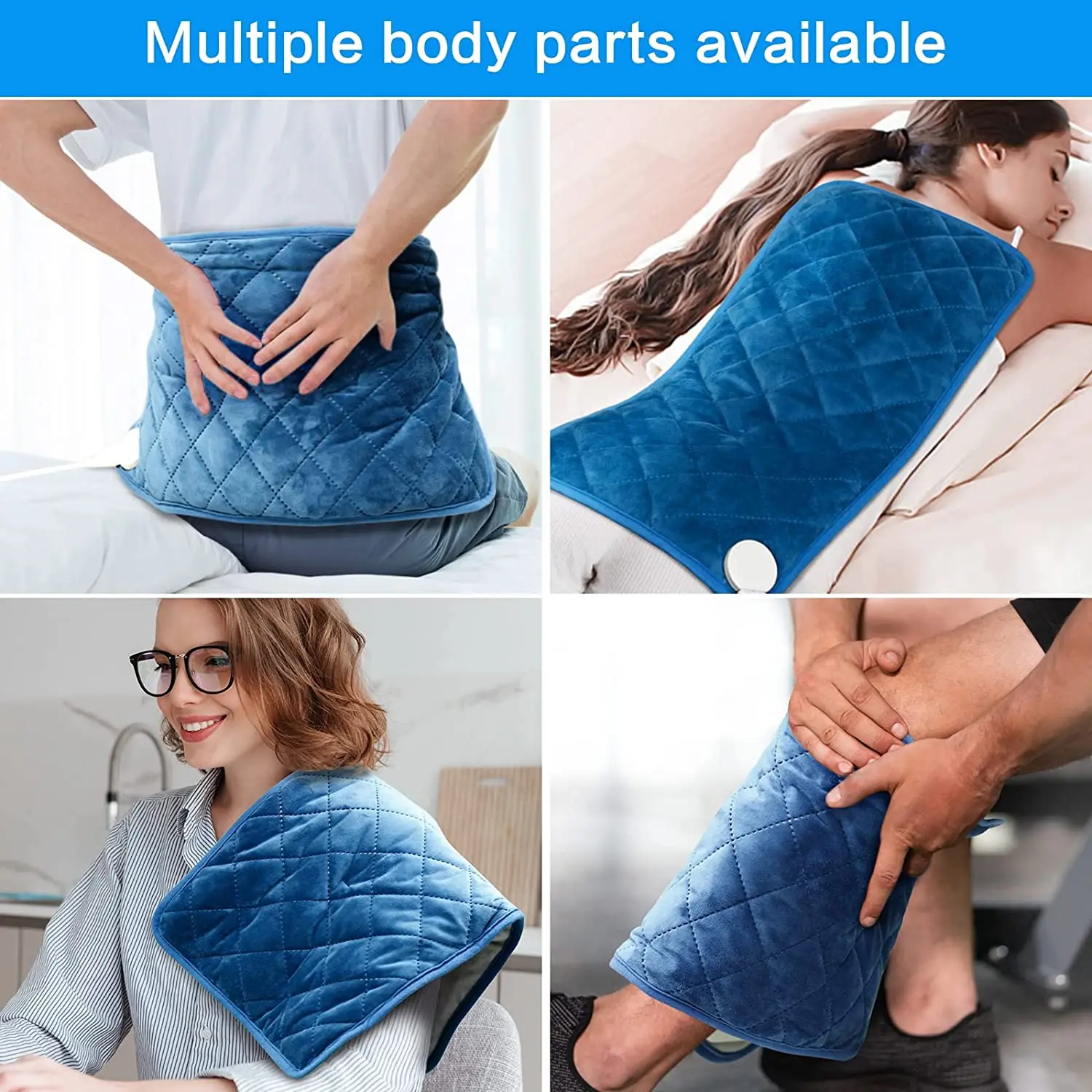 Customized 12'' X 24'' Electric Weighted Period Menstrual Heating Pads ...