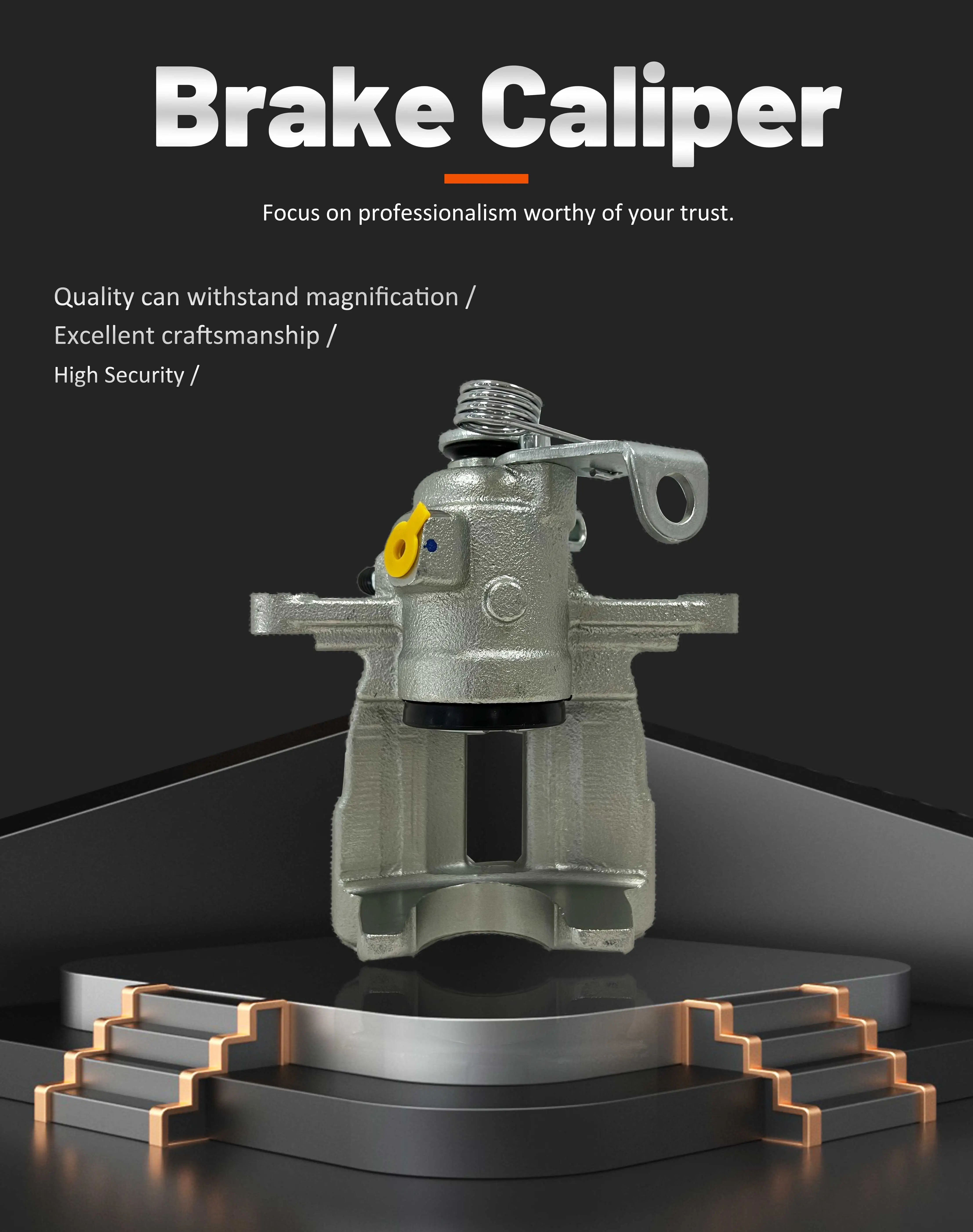 Frontech 6 Pot Brake Calipers For Mercedes Benz Oem Cla Class Brakes