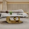 Gold+White + Faux Marble + Stainless Steel