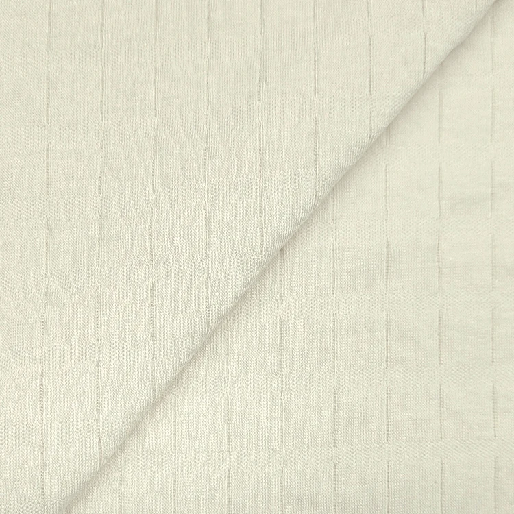 Factory Direct Sale Check Fabric 100% Cotton Material Knitted Jacquard Fabric for Clothing