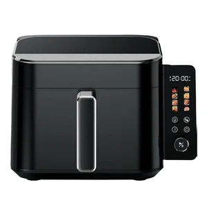 New Design Electric Compact Small Kitchen Appliances 6.5L Air Fryer With Digital Display Window Air Fryers