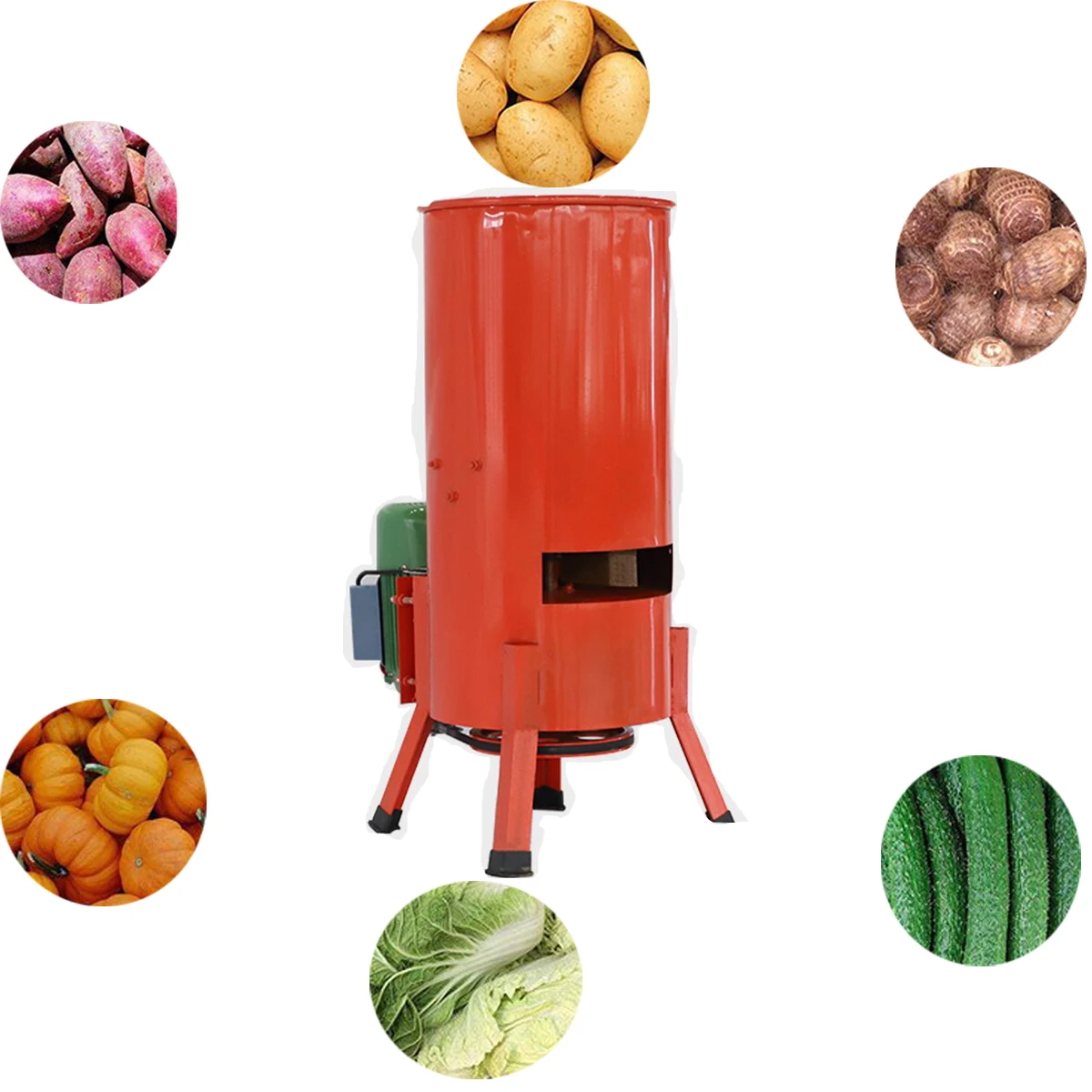 High Quality Multifunctional Farm Fruit and Vegetable Radish Cutting Machine Animal Feed Chopper Grater Machine