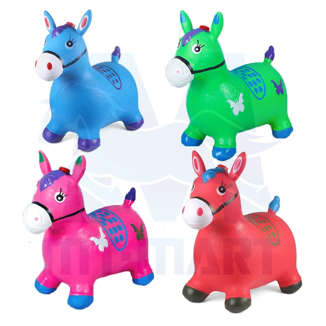 Inflatable Jumping Horse Toy Fun for Kids of All Ages
