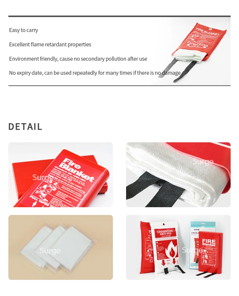 1m X 1m Fire Blanket Flame Retardant Blanket Buy Fiberglass Fire