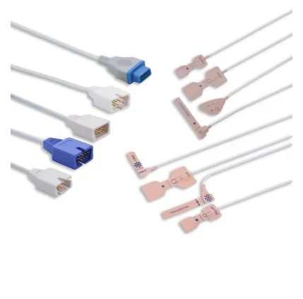 Sensor Descartável de SpO2 Mais Vendido Caremed, Tipo Desinfecção Eos para Mindray DS100A, NIHON KOHDEN e GE Sonda de SpO2