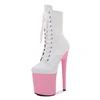 Pink white