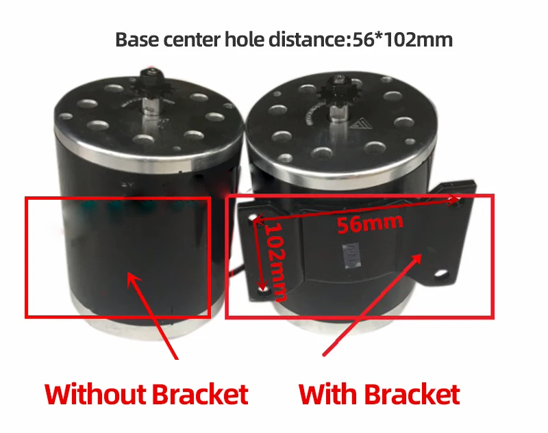 L-faster 24V36V48V 500W Elektrische Hoge Snelheidsmotor MY1020 Geborstelde Motor Met Voet Elektrische Fiets Vervangende Motor Gebruik 25H Of T8F Ketting (36V pedaal kit