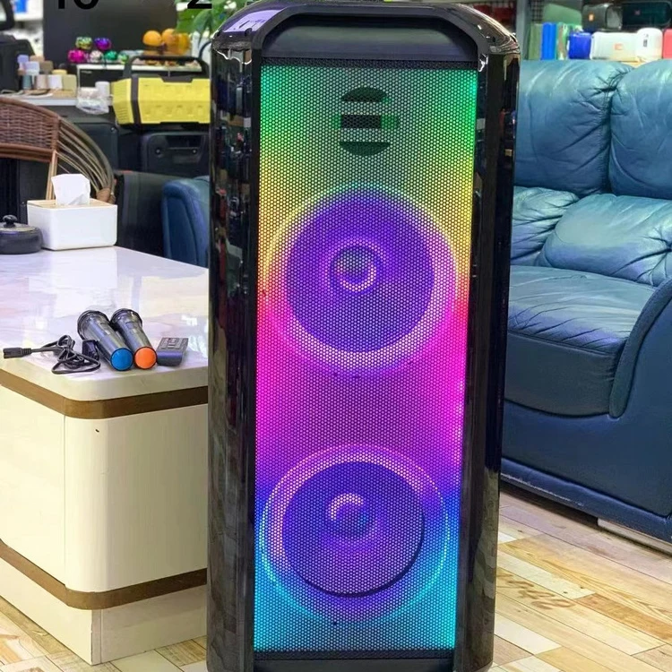 IFEI Active Subwoofer Speakers Double 10 Inch Bass Power