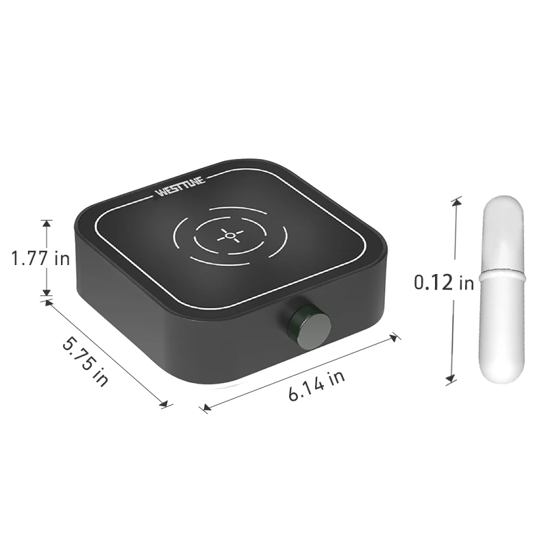 West Tune MS3000 Colorful Adjustable 3L Mixer Mini Magnetic Stirrer 3000rpm