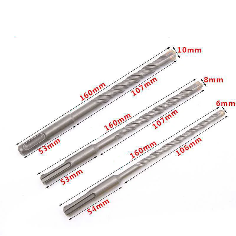 High Quality SDS Plus Cross Head Electric Hammer for Wall Granite Concrete hilti Drill Bit