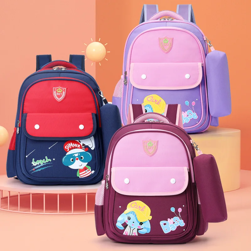 Kid Primary For Boy Girl Beg Sekolah Cute Cartoon Lightweight Backpack ...