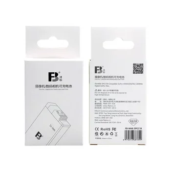 FB MAX-SPCC1B New 1400mAh Rechargeable Lithium 360 Panoramic Action Outdoor Camera Battery Hsu-b100 for gopro Max detail image