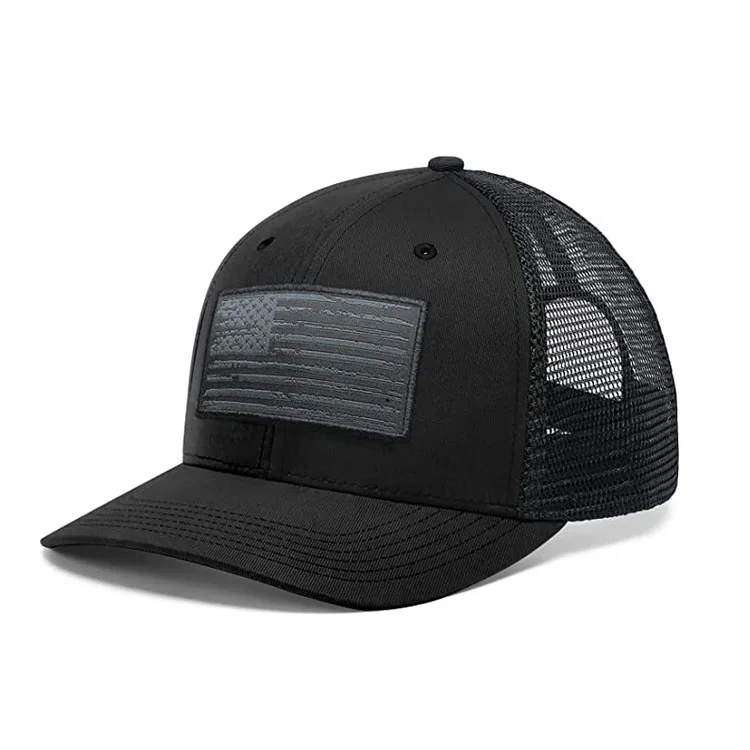ラナ着用】Black eye patch SPRAYED MESH CAP