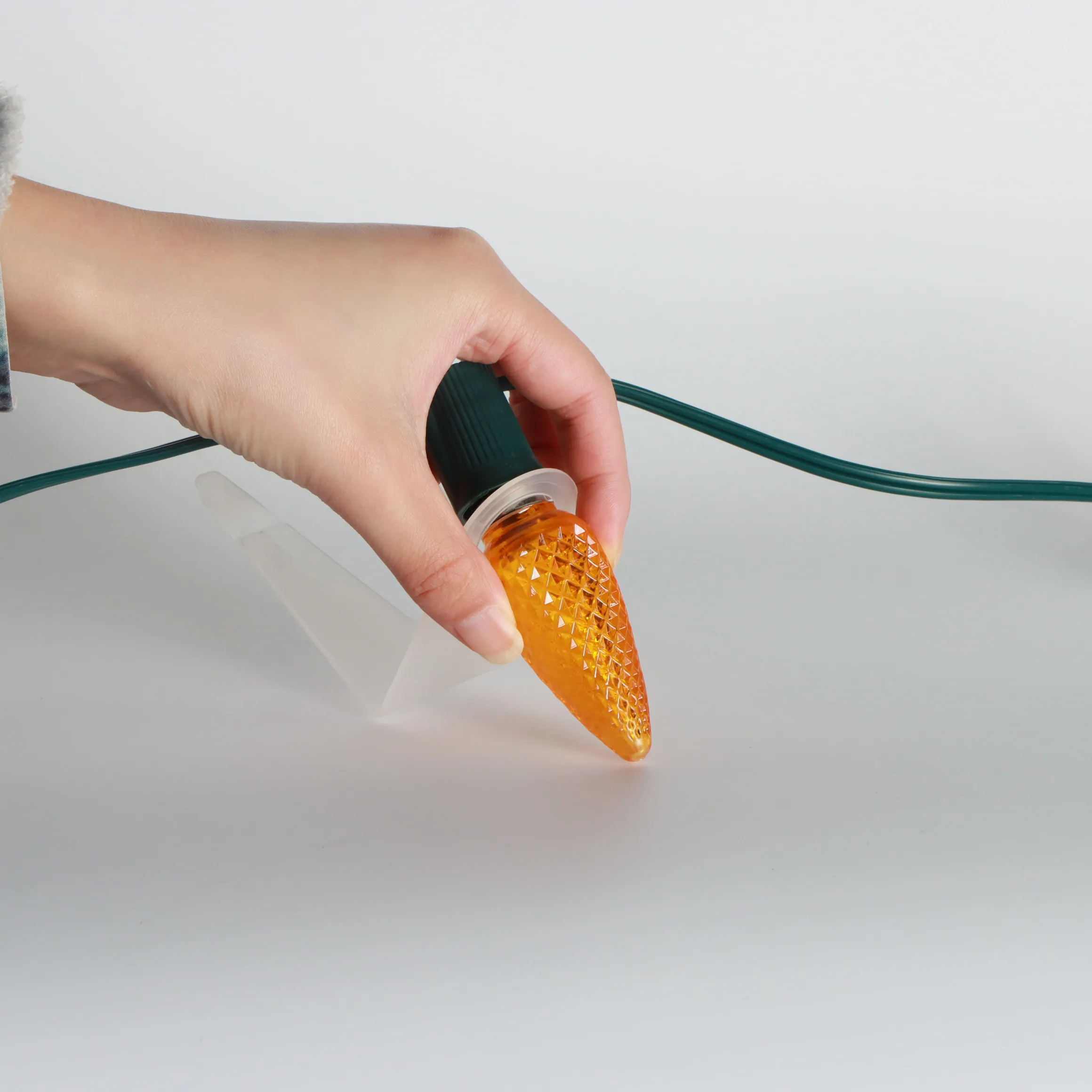 110 Weihnachtslicht-Clips All-in-One – Für Dachrinne, Schindeln, C7, C9 & Mini-Lichter
