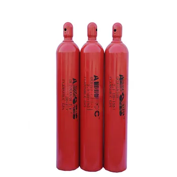 High-Purity Methane Gas (CH4) - 99.9999% Pure, 10L Cylinder for Laboratory Research